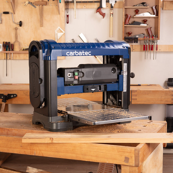 A compact woodworking workshop