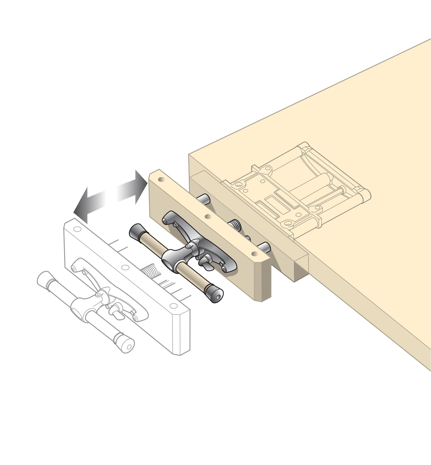 Veritas Quick-Release Front Vice