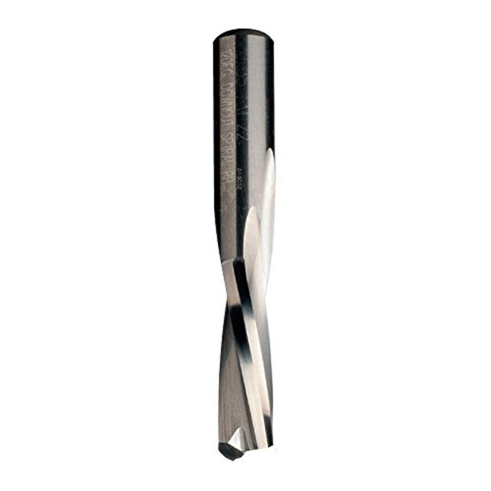 CMT Solid Carbide Downcut Spiral Bit - 8mm