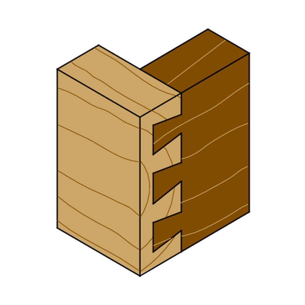 CMT Dovetail Router Bit - 9.5mm Cut Length 8mm Diameter