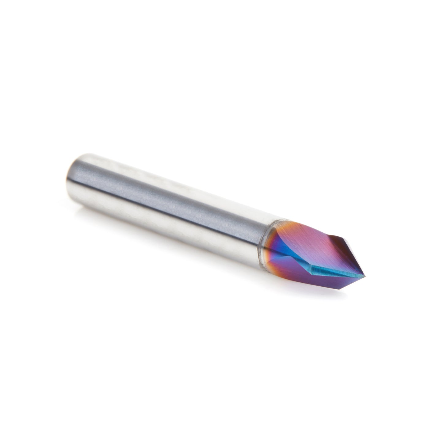 Amana 45624-K Spektra Solid Carbide 3 Flute V-Bit, 60° Angle, 1/4" Shank