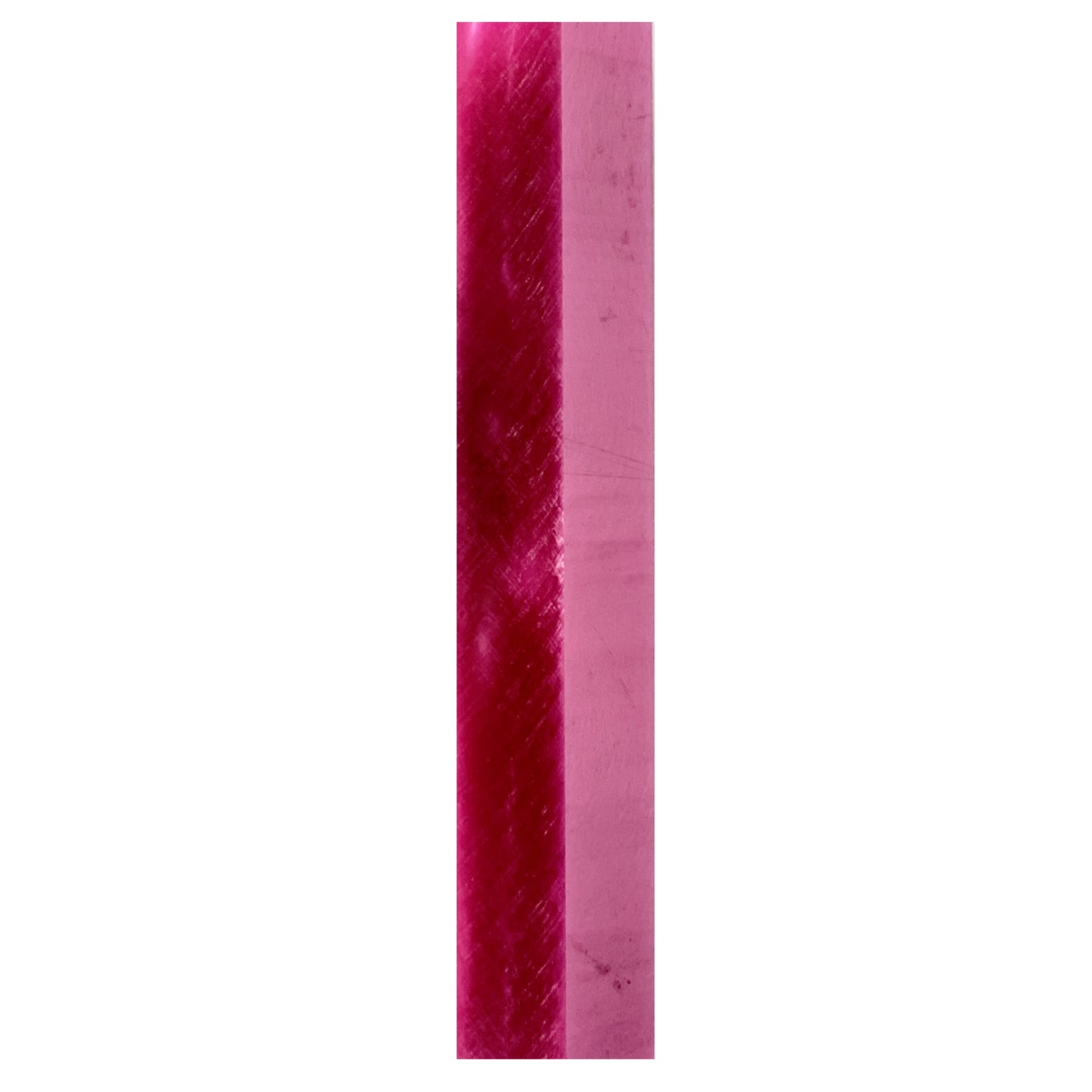 Carbatec Large Acrylic Pen Blank - Hot Pink / Pearl Swirl