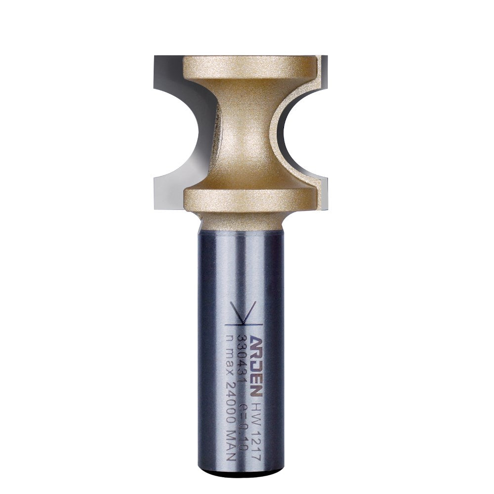 Arden Bead and Bull Nose Bit - 6.35mm Radius 1/2" Shank