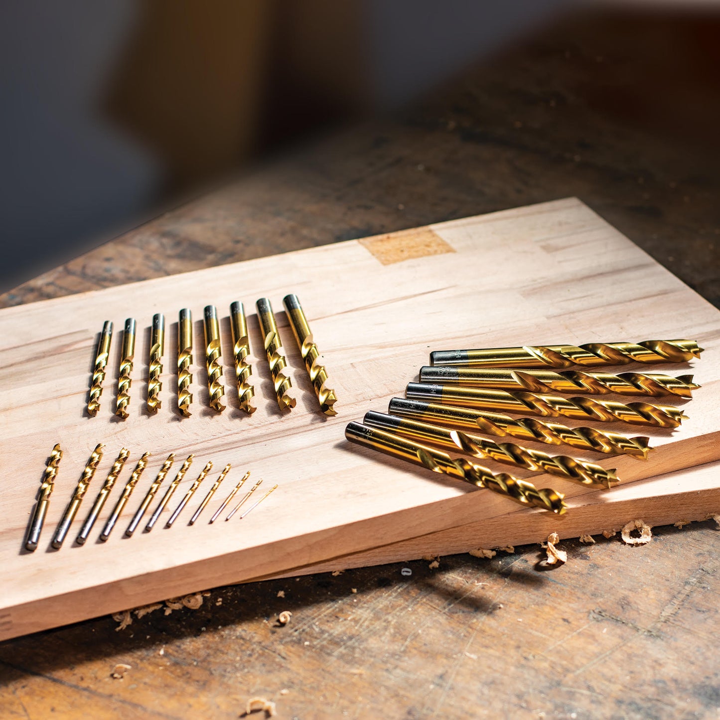 Carbatec 25 Piece Metric Brad Point Bit Set