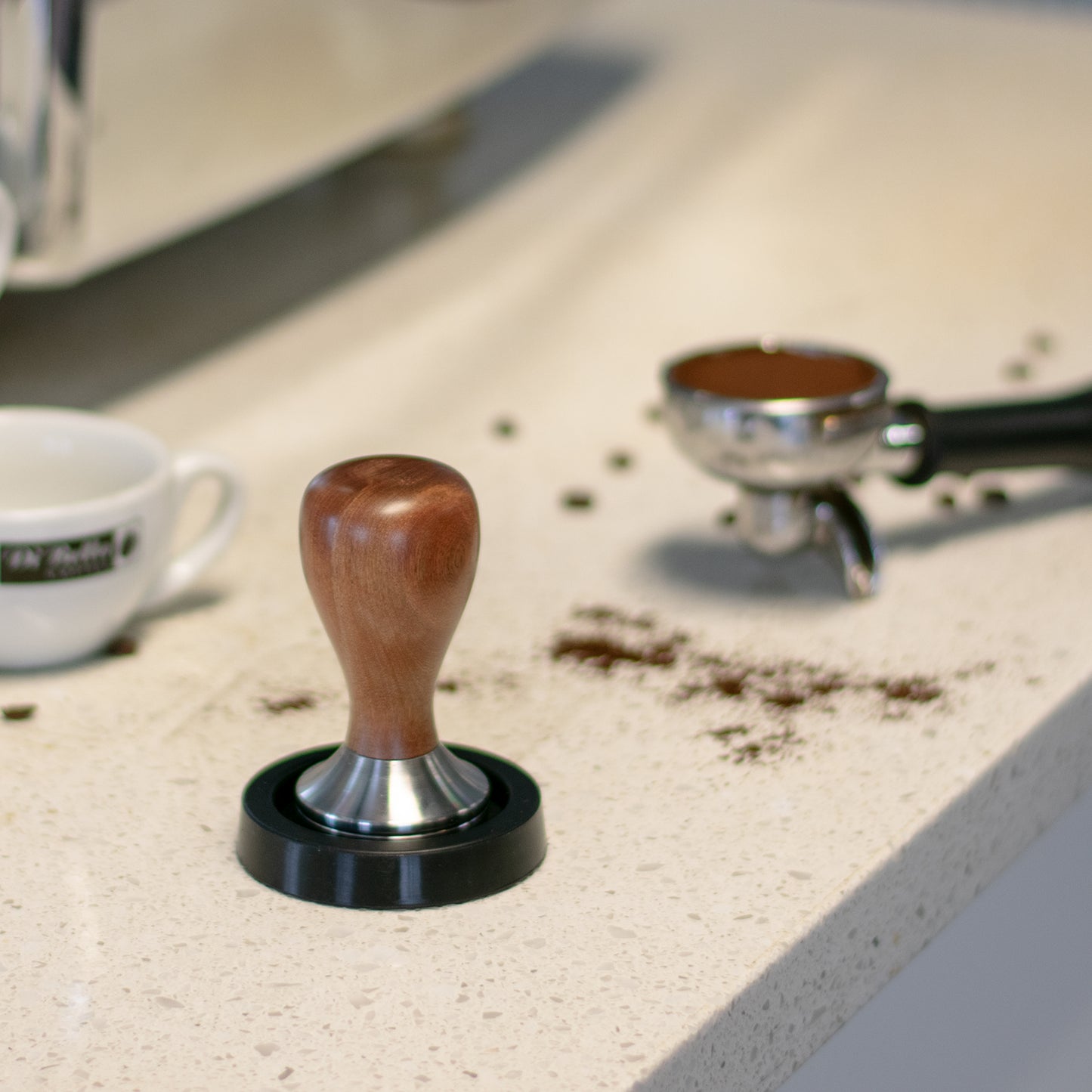 Carbatec Black Mat for Coffee Tamper