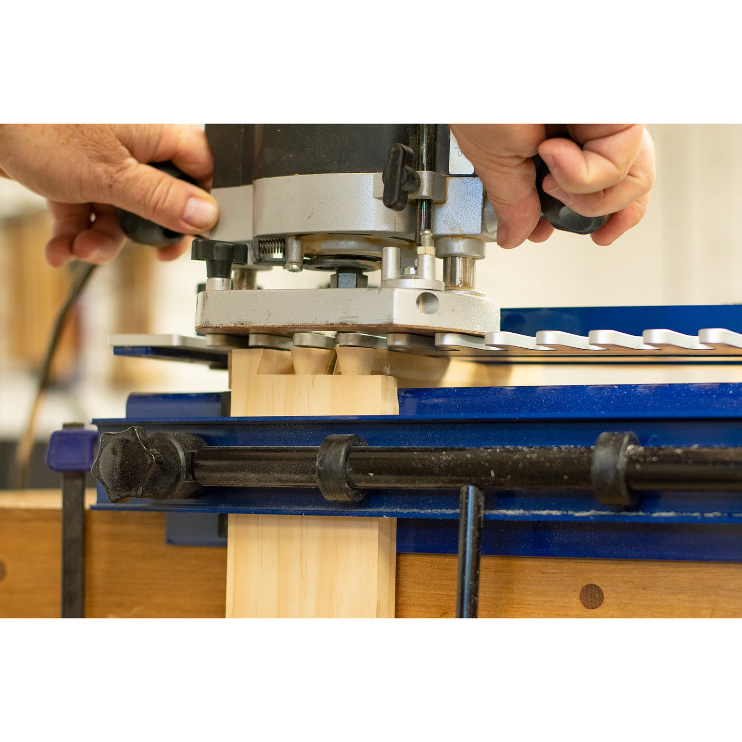 Carbatec Half Blind Dovetail Jig 300mm - with Router Bit