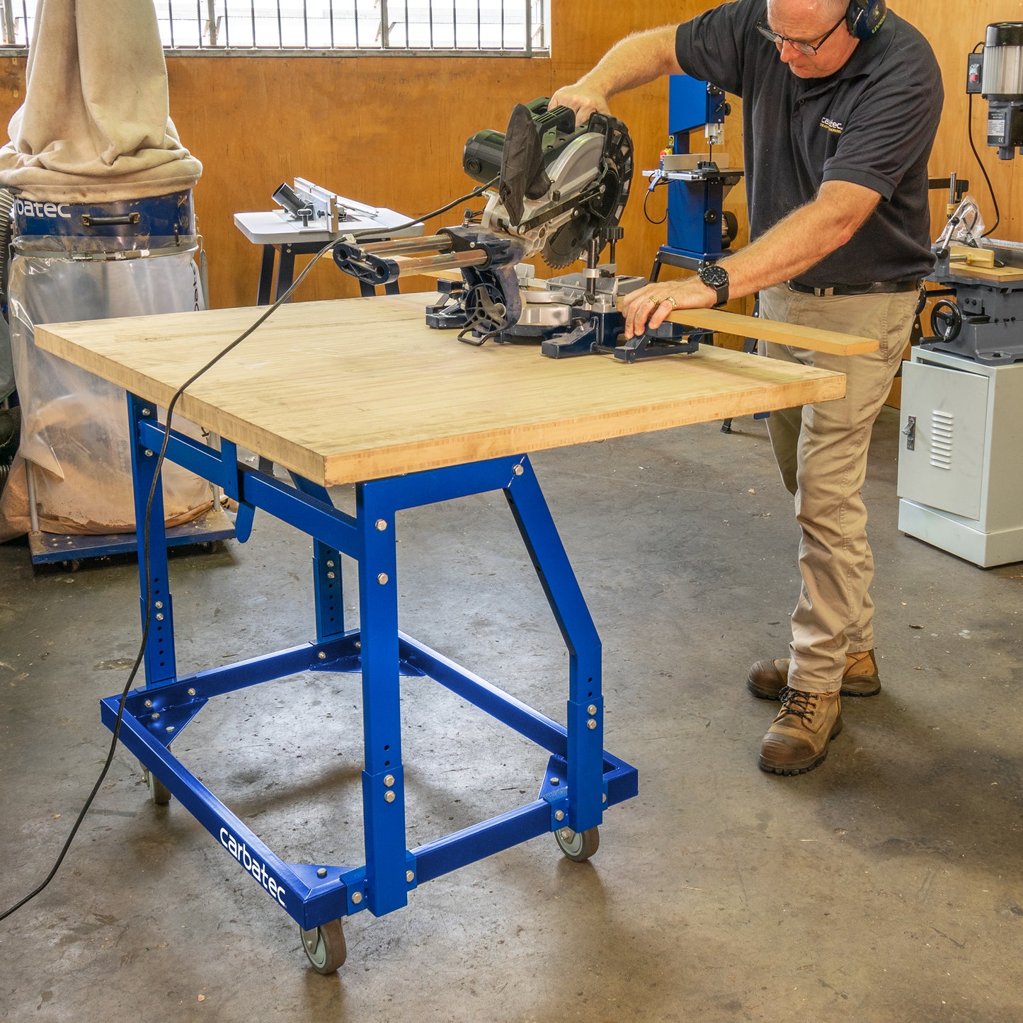 Carbatec Mobile Tilt Table Panel Carrier