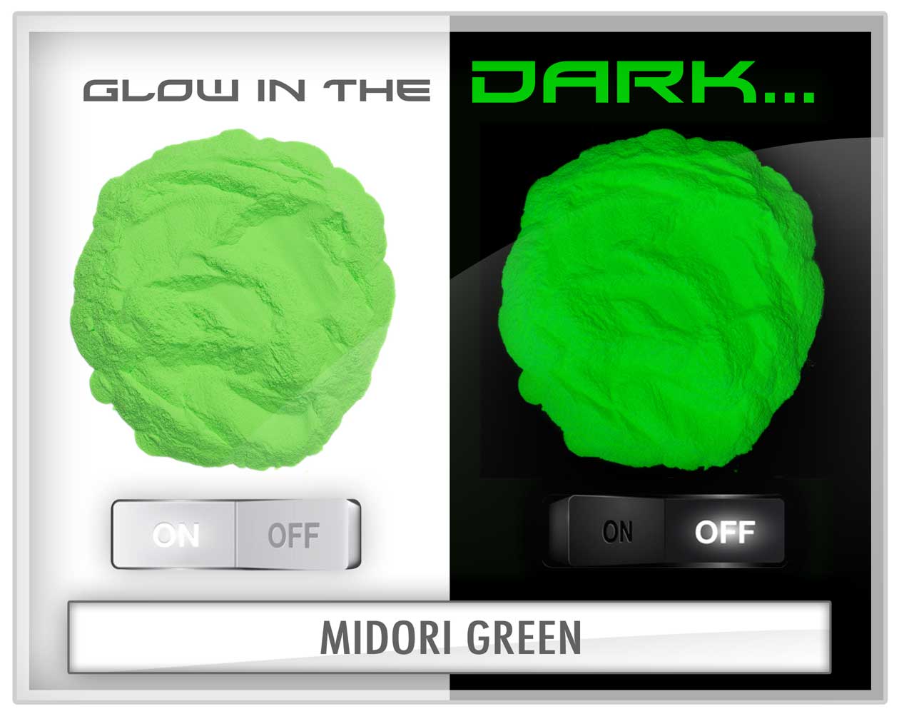 Eye Candy Glow in the Dark Box Set 11 Colours X 5g