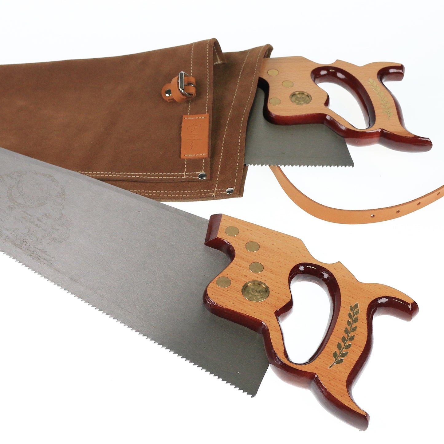 En Mina 2 Pocket Suede Handsaw Cover