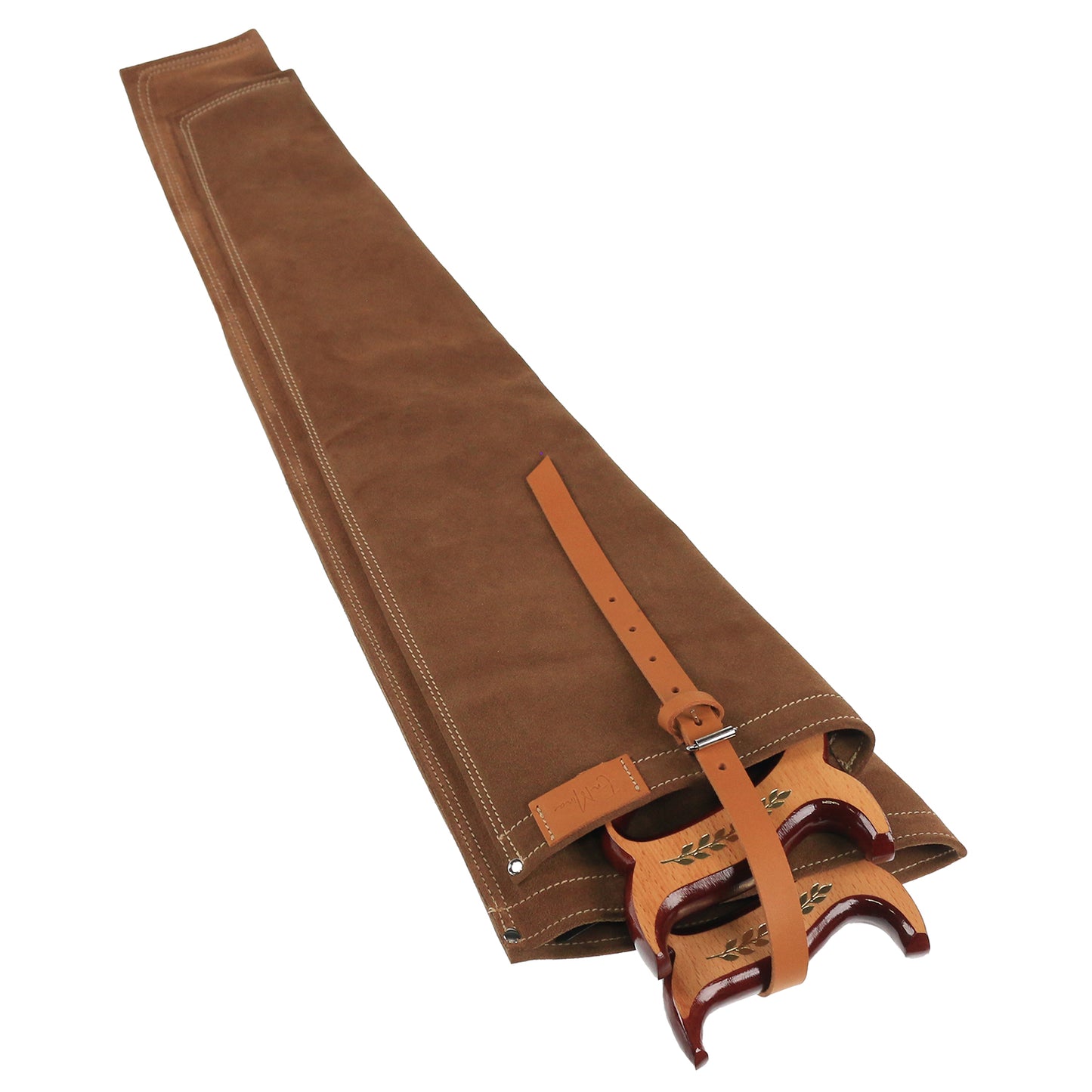 En Mina 2 Pocket Suede Handsaw Cover