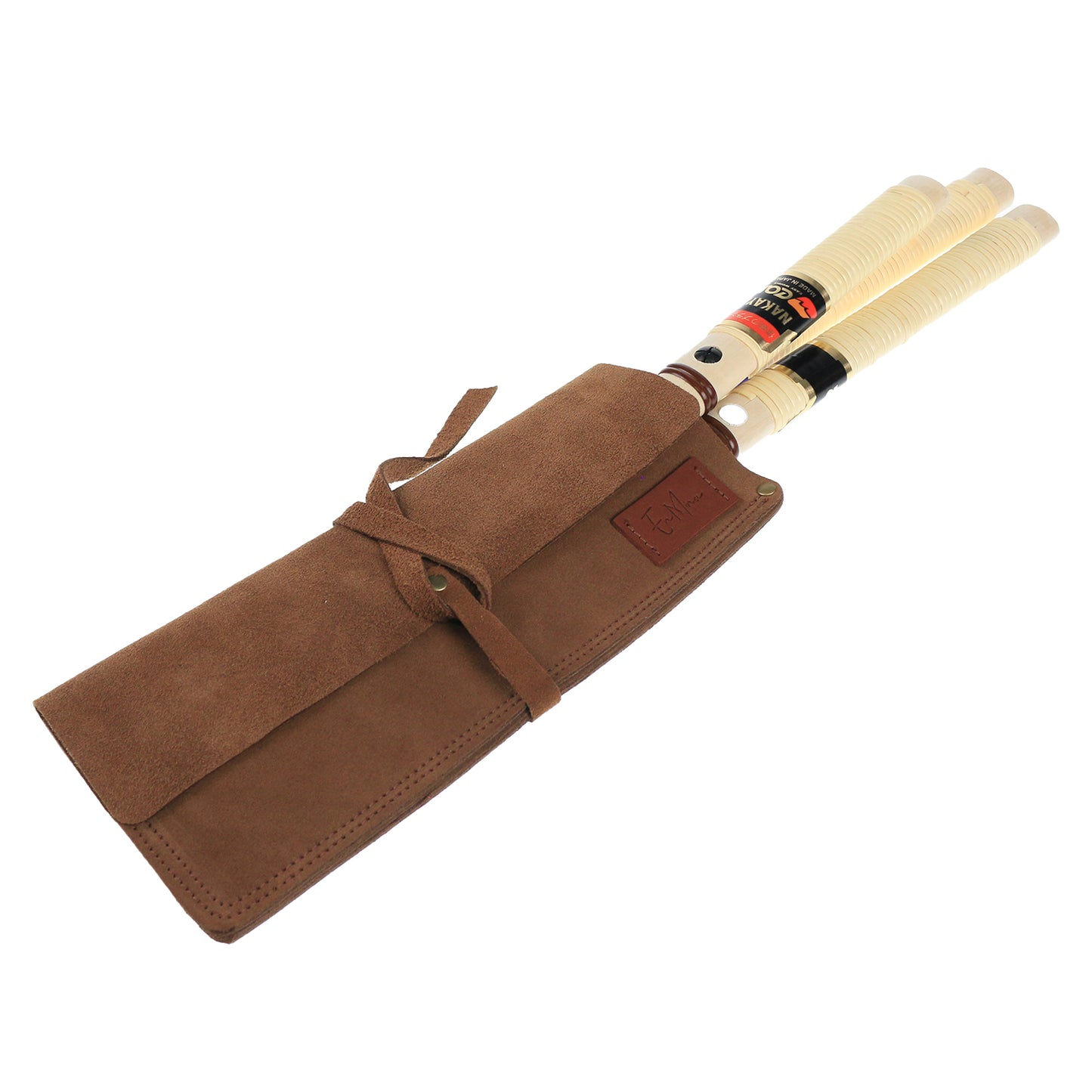 En Mina 3 Pocket Suede Japanese Saw Wrap