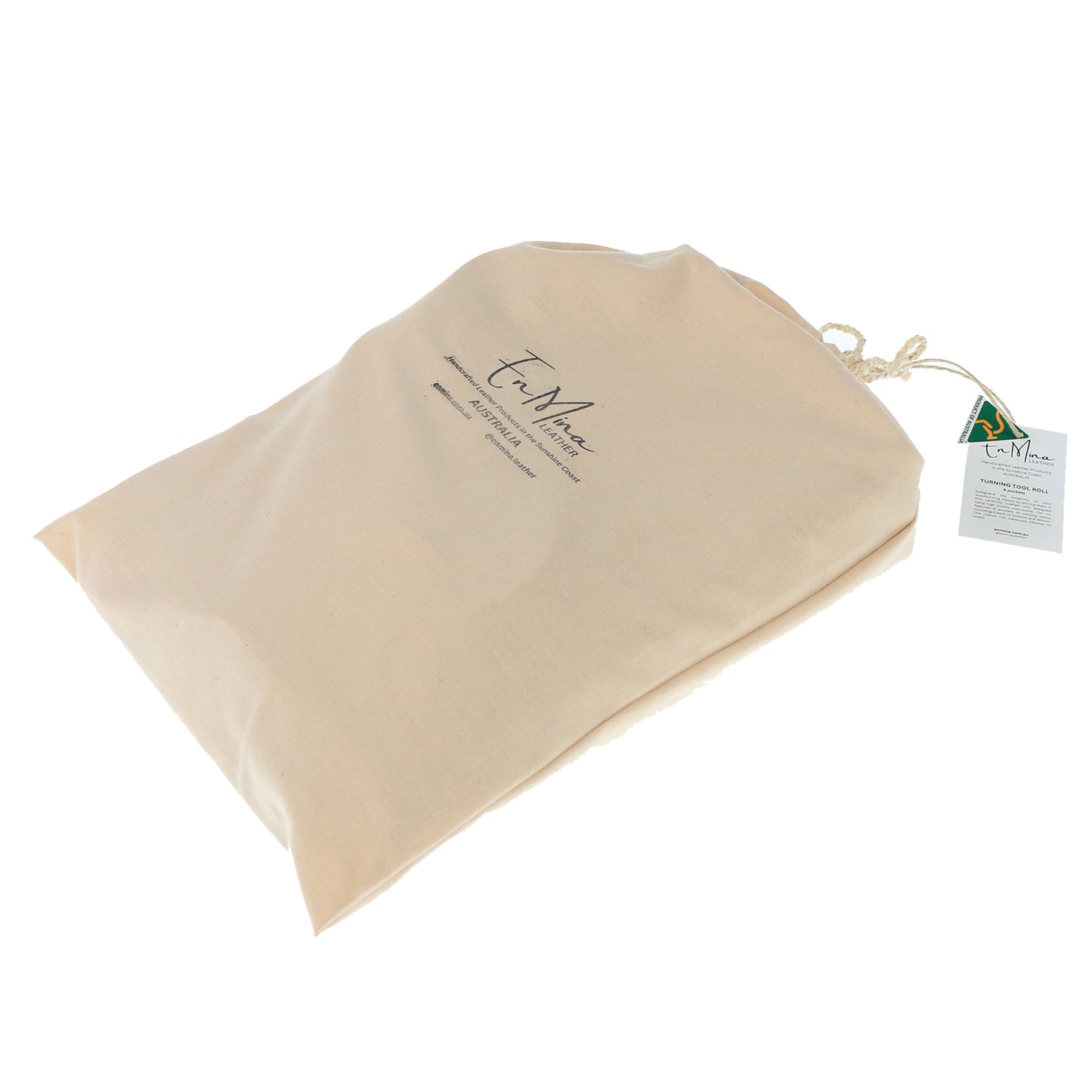En Mina 8 Pocket Suede Woodturning Chisel Roll