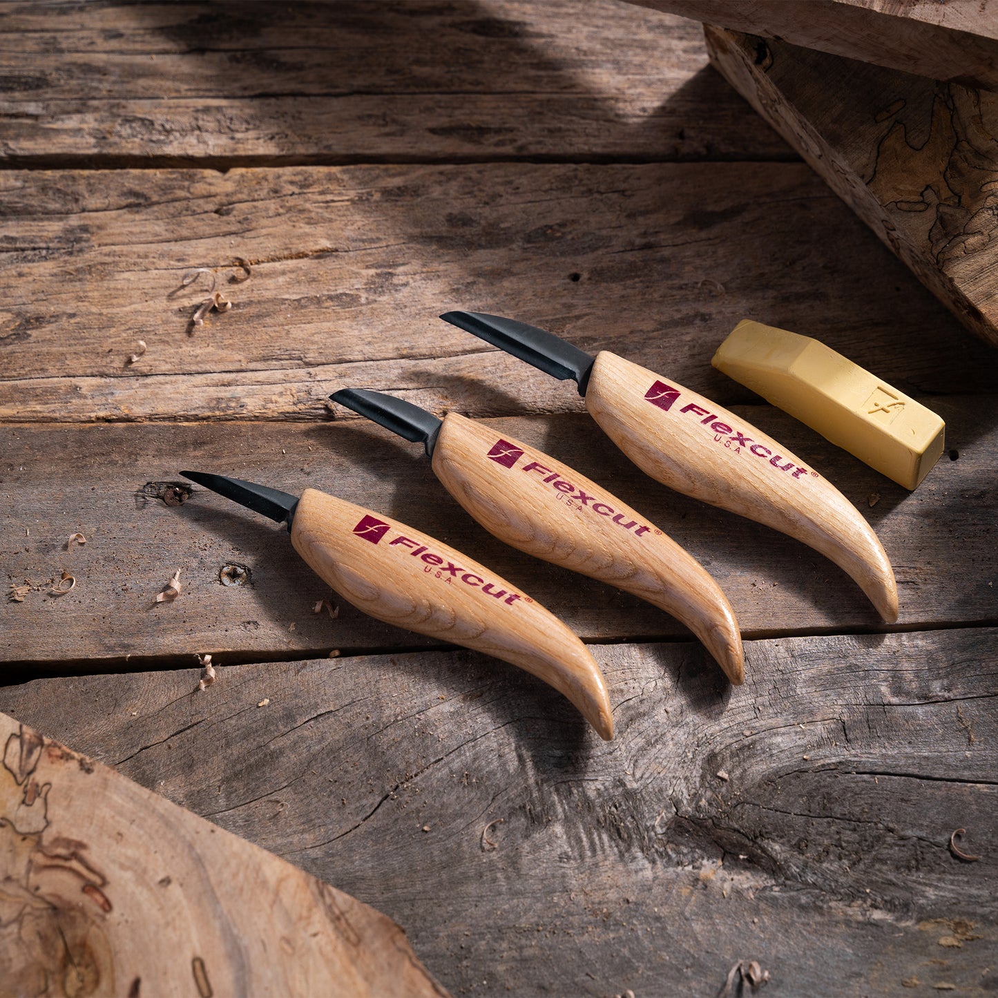 Flexcut 3 Knife Starter Set