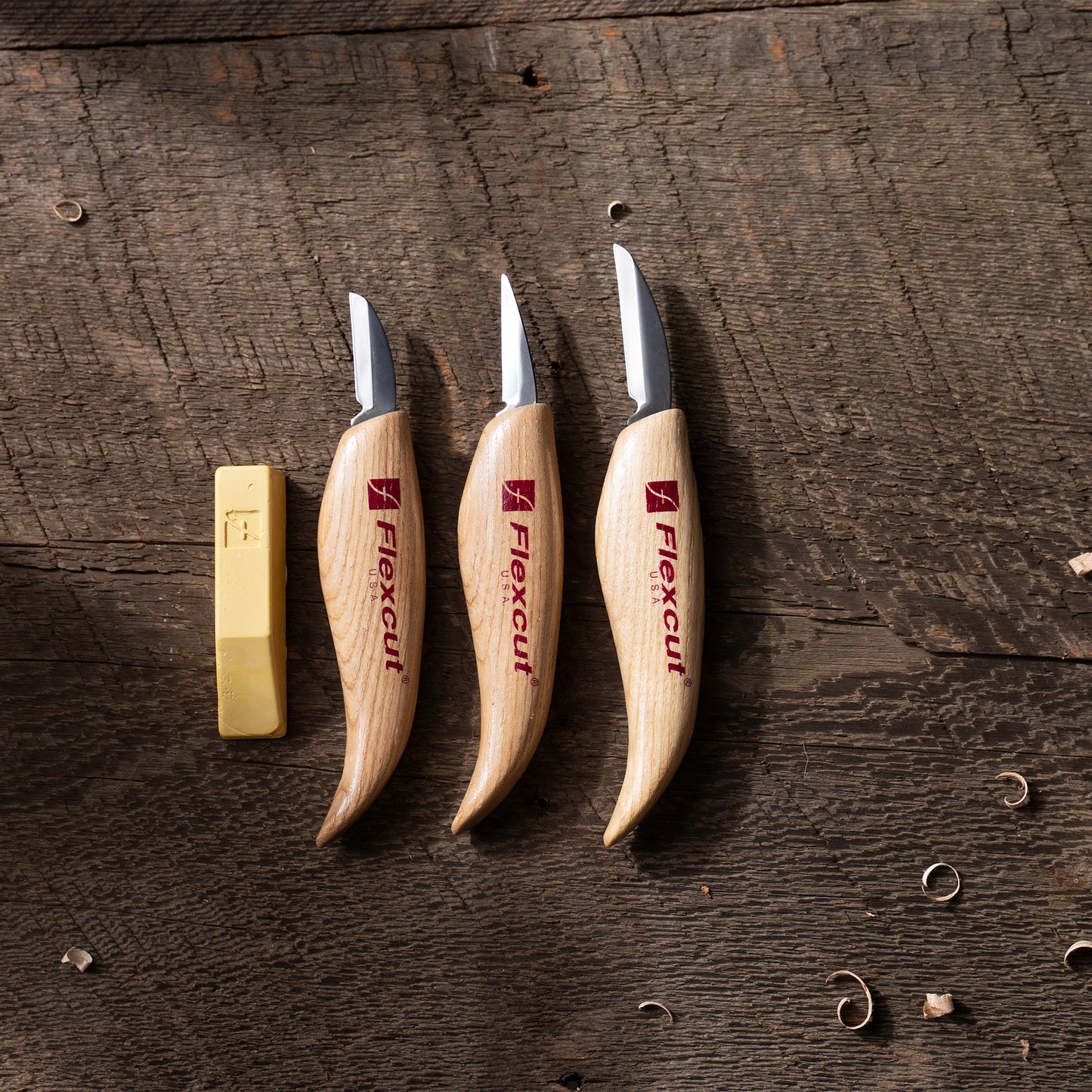 Flexcut 3 Knife Starter Set