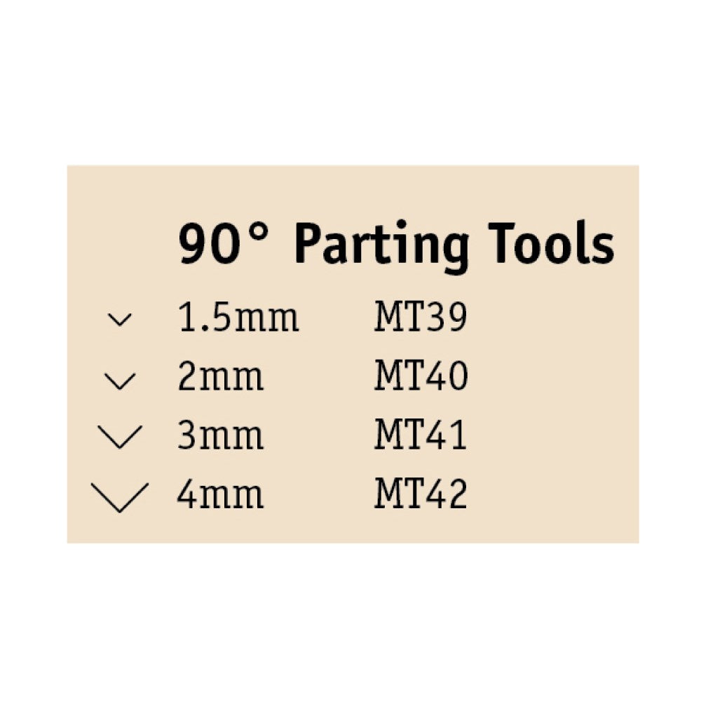 Flexcut 90Deg. Parting Micro Tool Set