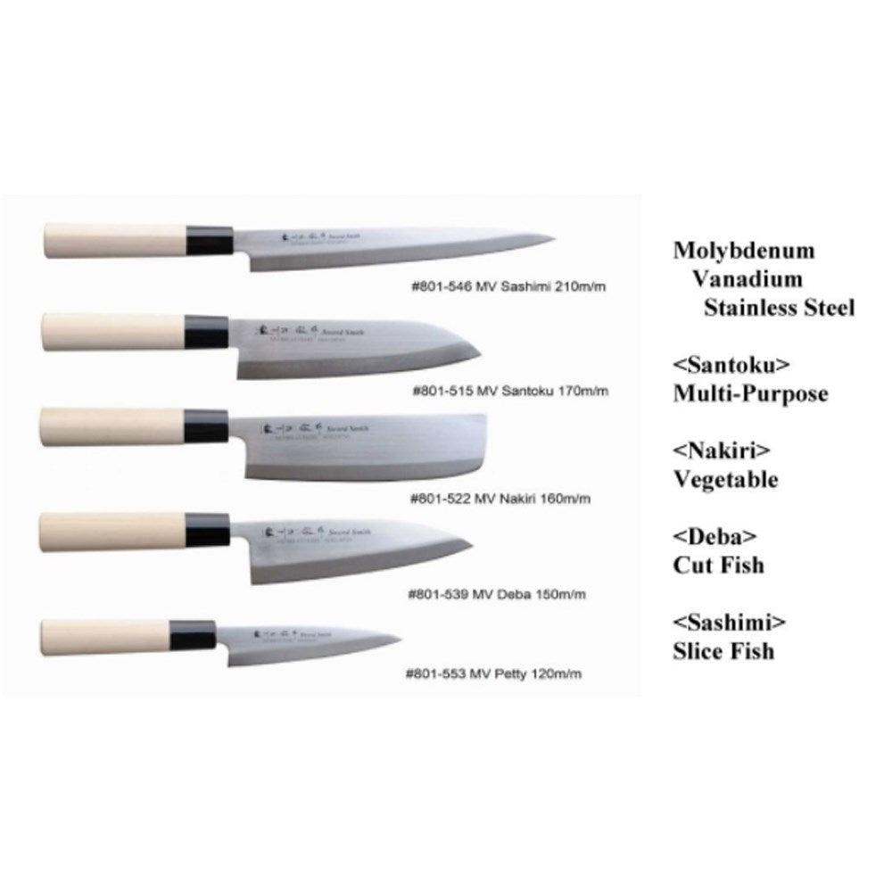 Topman Japanese Deba Knife - 155mm