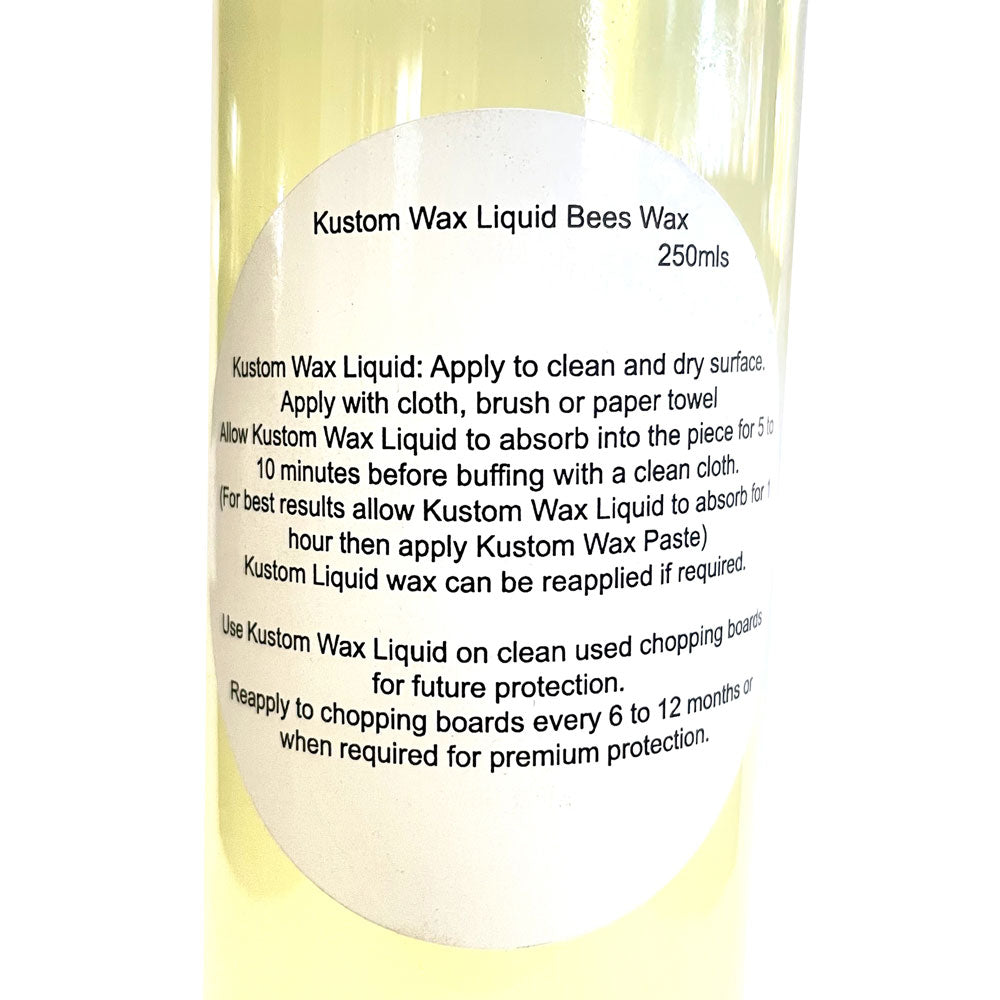 Kustom Wax Liquid Bees Wax - 250ml