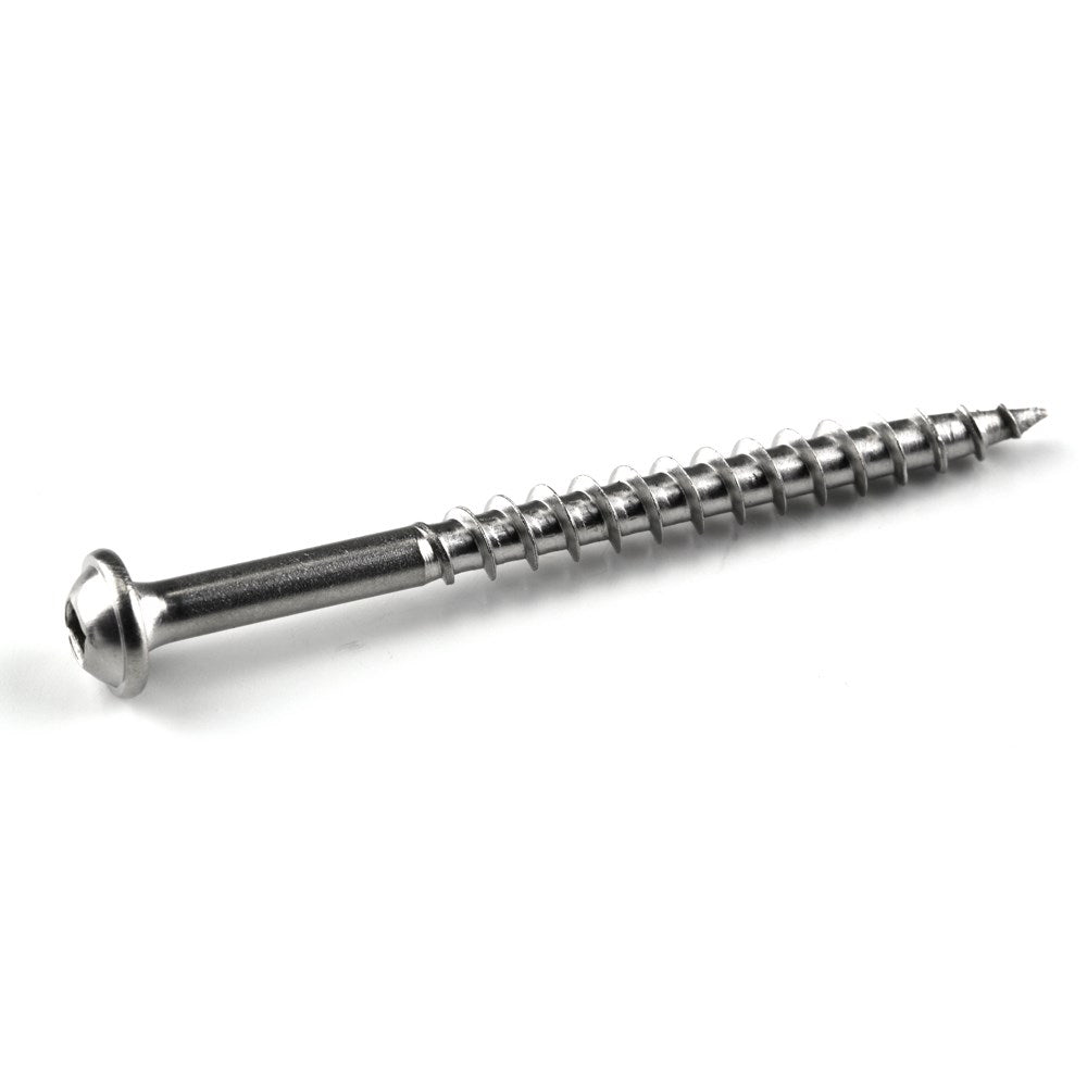 Kreg Pocket Hole Screws - 64mm Coarse/MaxiLoc Head - Stainless - 50 pack