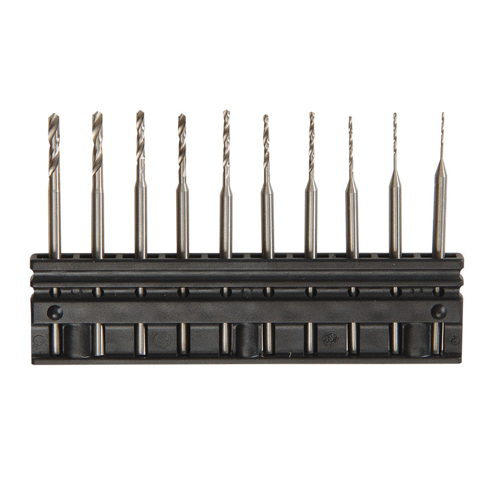 Carbatec 10 Piece Micro Drill Set