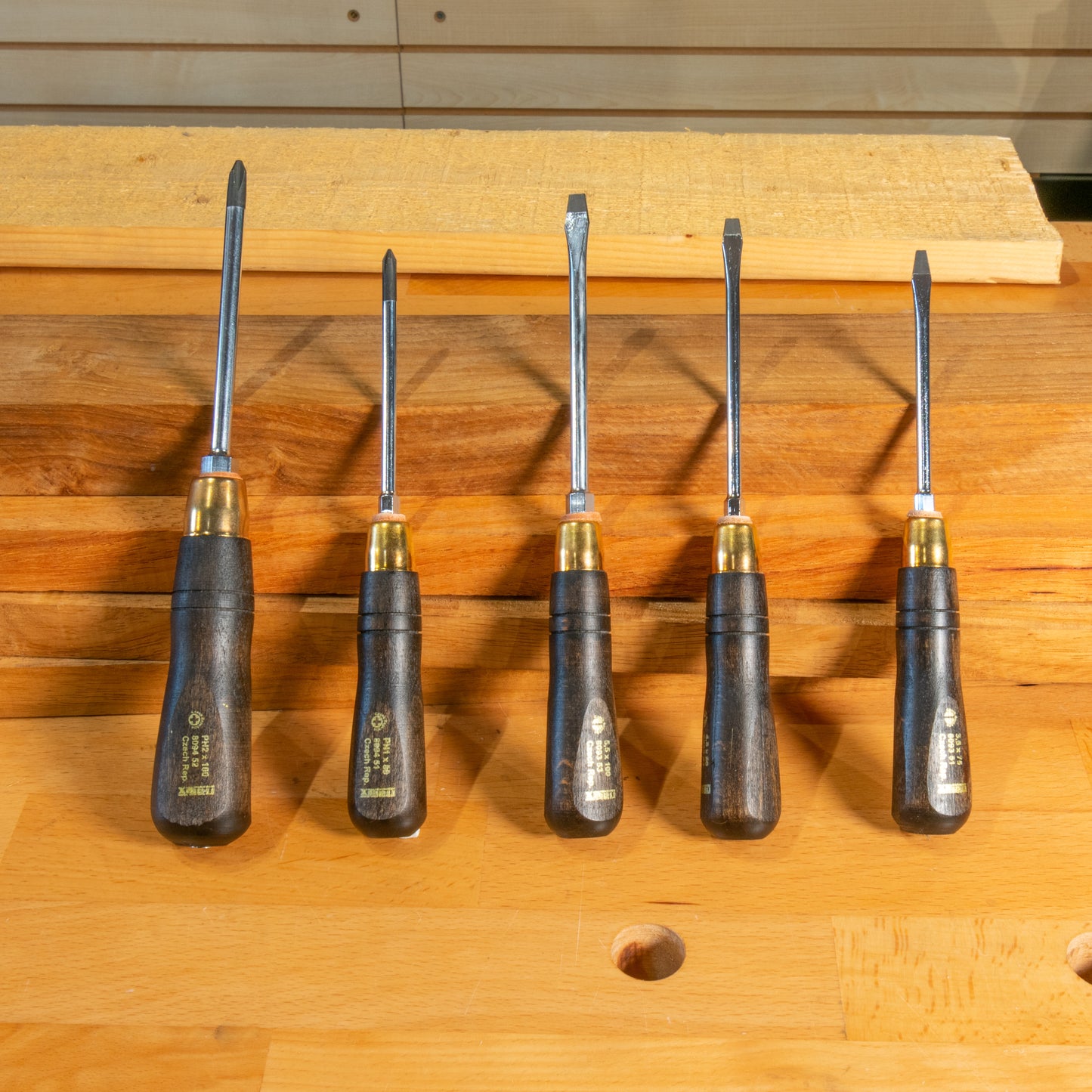 Narex Wood Line Plus Series Screwdriver Set