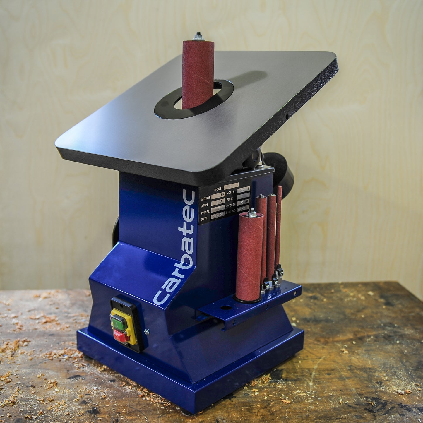 Carbatec Benchtop Oscillating Spindle Sander