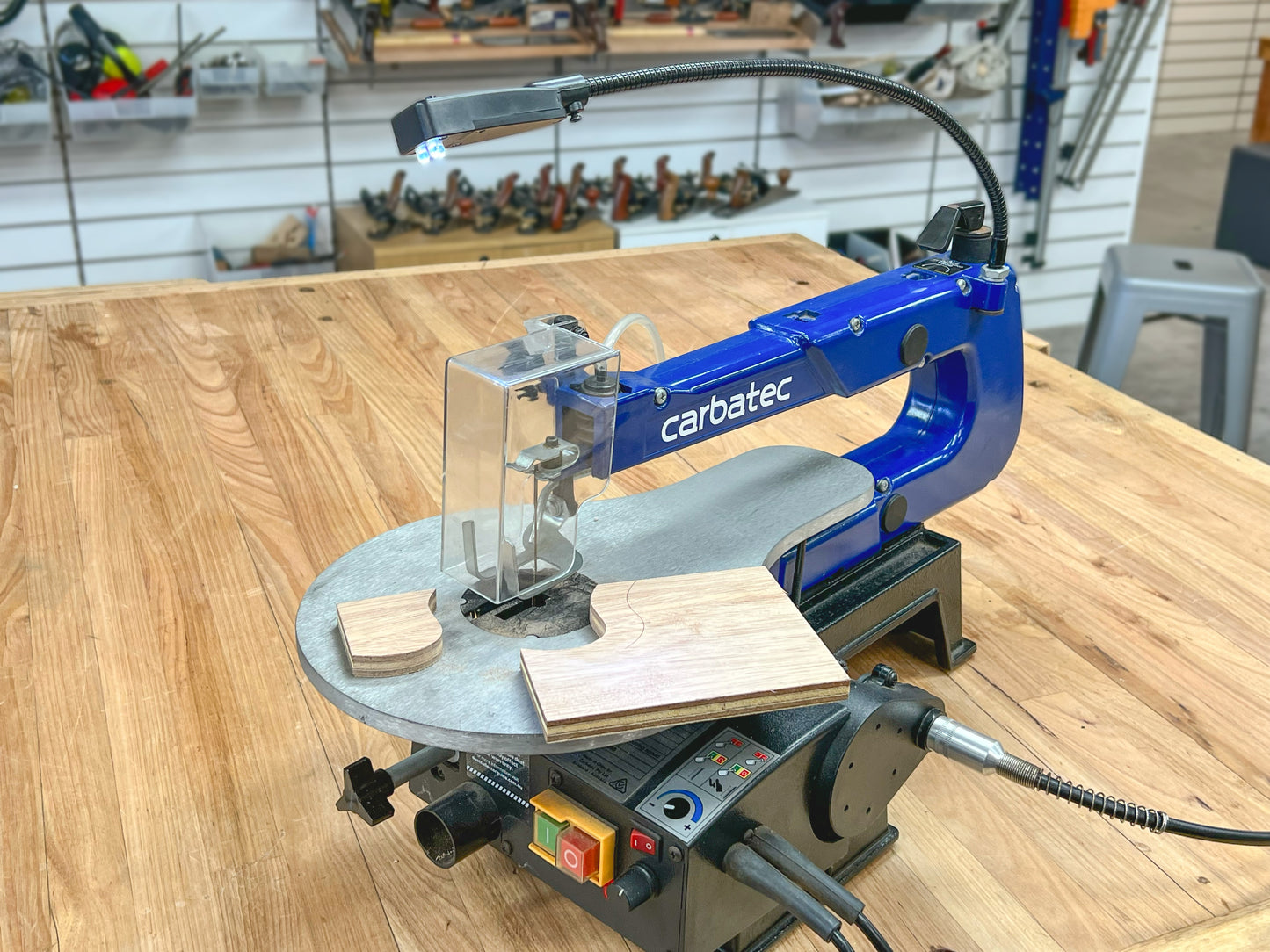 Carbatec 400mm Variable Speed Scroll Saw with Rotary Tool