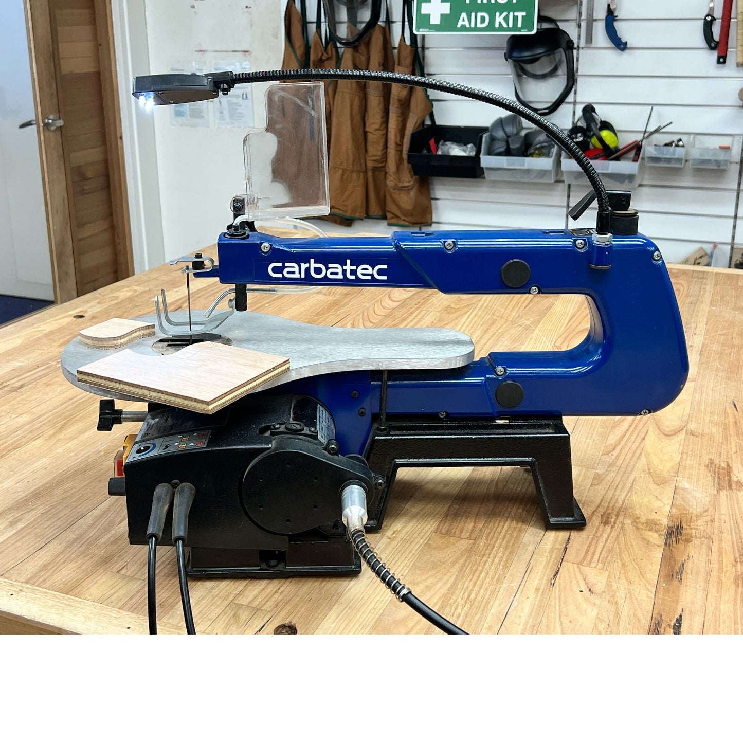 Carbatec 400mm Variable Speed Scroll Saw with Rotary Tool