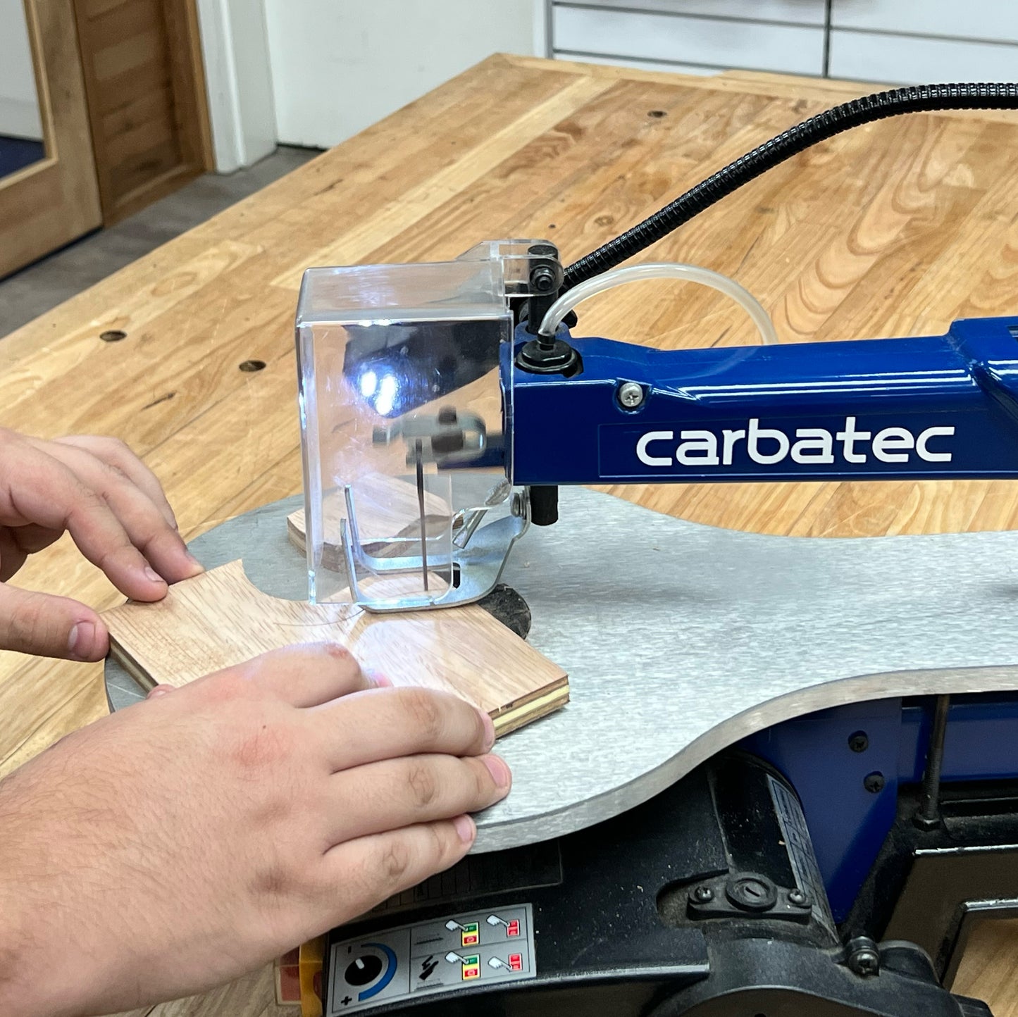 Carbatec 400mm Variable Speed Scroll Saw with Rotary Tool