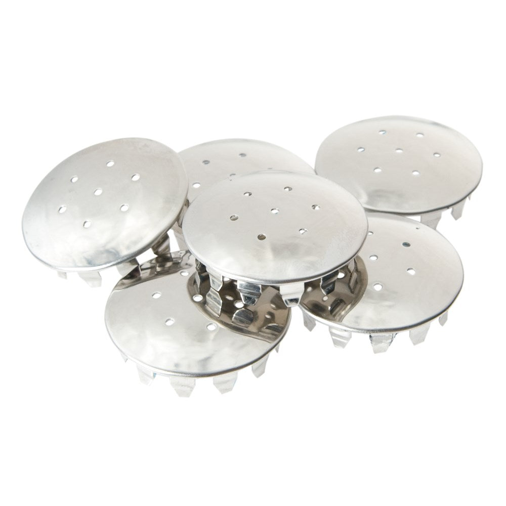 Carbatec Stainless Steel Shaker Tops - 6Pack