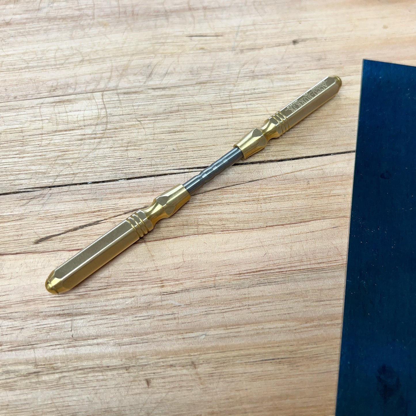 ACCU-BURR™ Carbide Burnisher with Solid Brass Handles