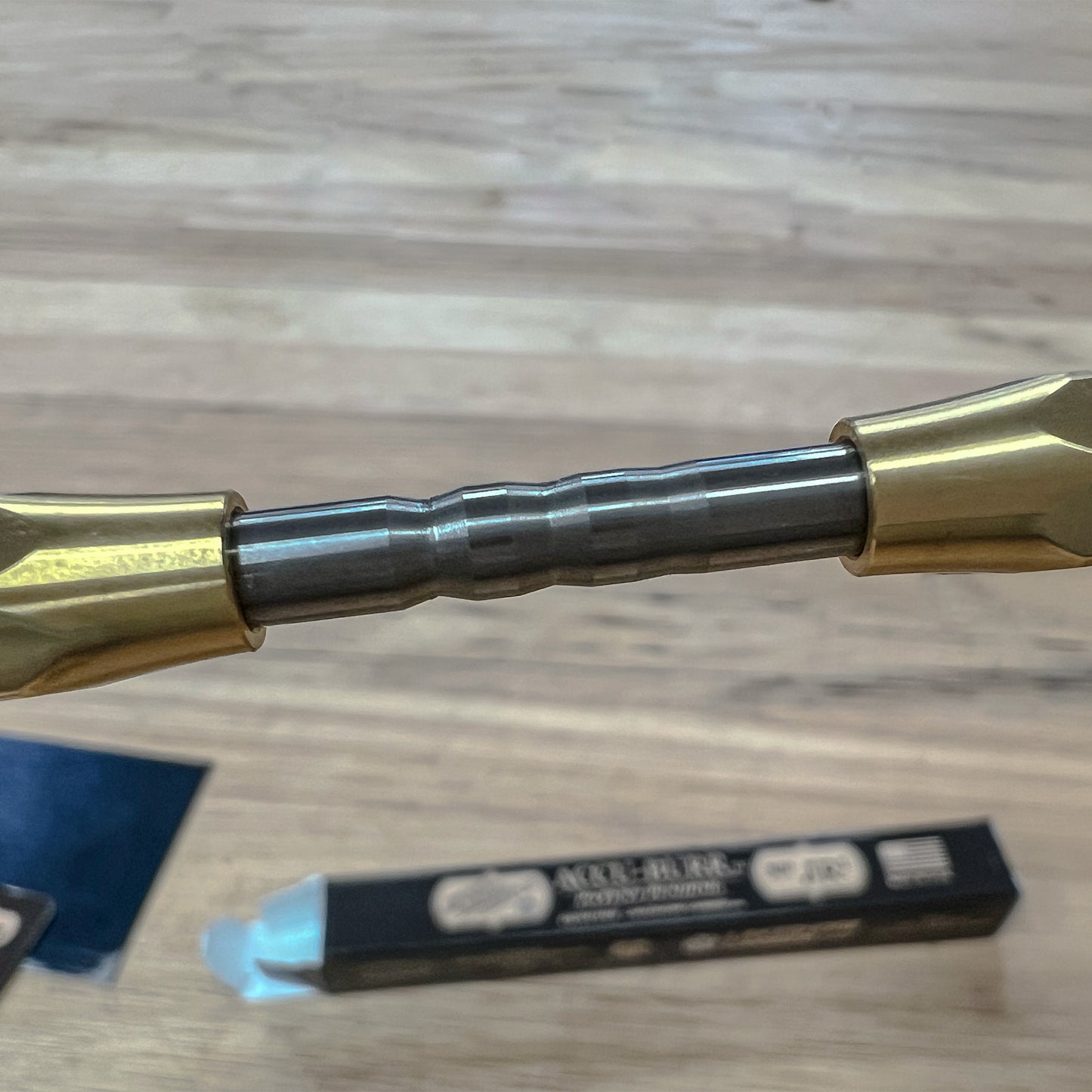 ACCU-BURR™ Carbide Burnisher with Solid Brass Handles