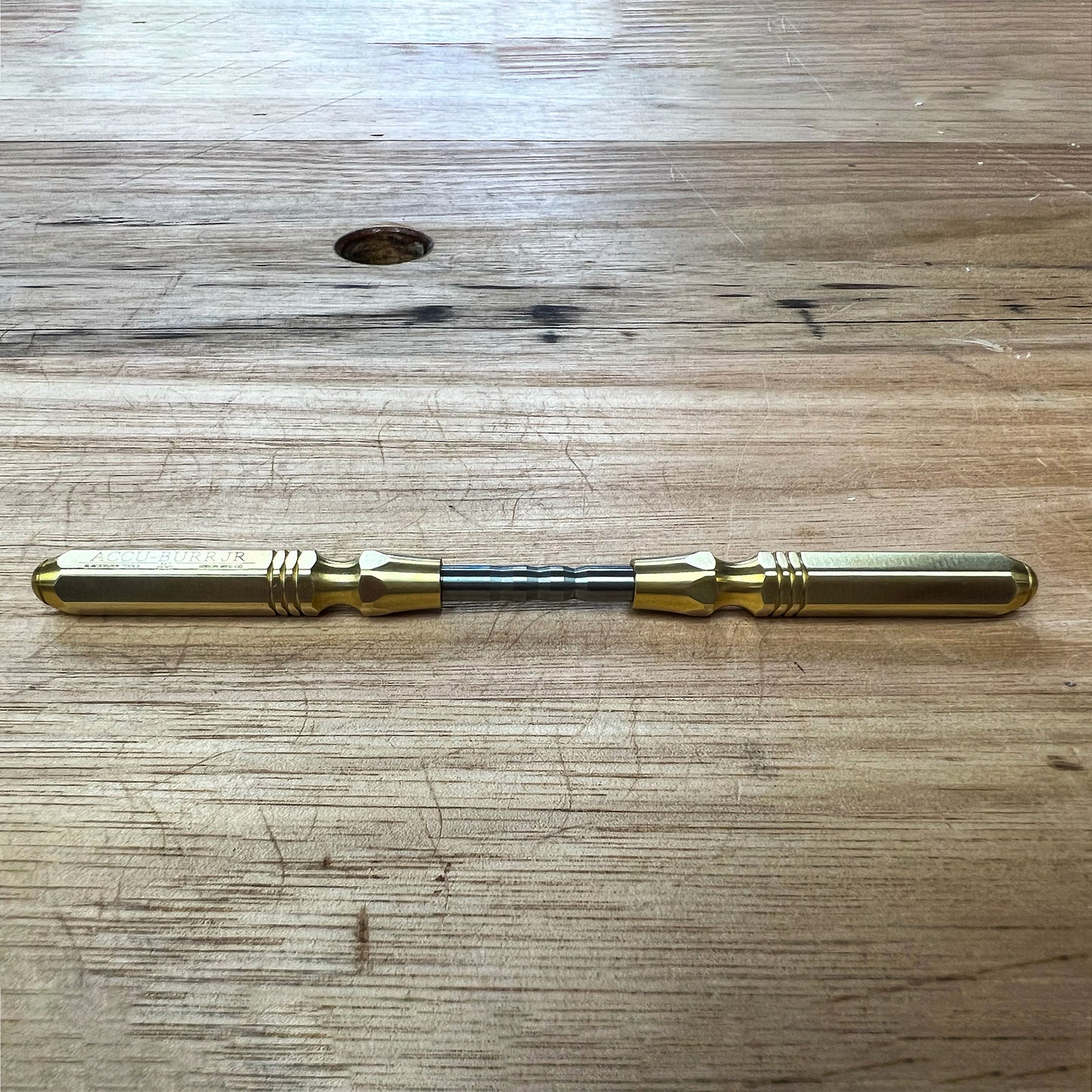 ACCU-BURR™ Carbide Burnisher with Solid Brass Handles
