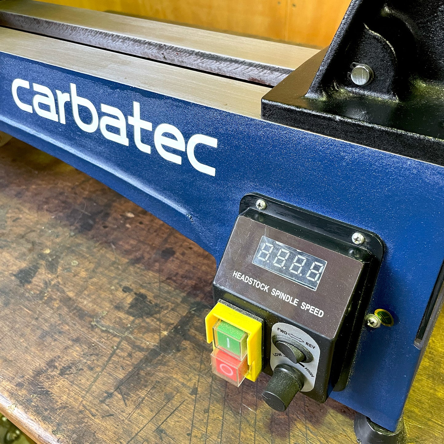 Carbatec Electronic Variable Speed Benchtop Mini Lathe