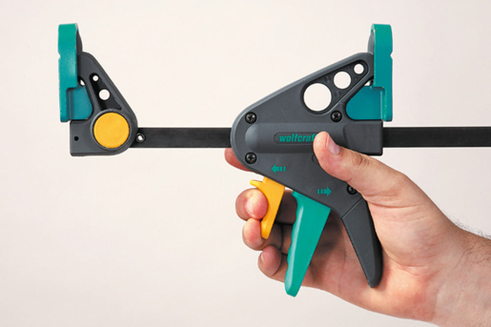 Wolfcraft EHZ "PRO" 65 One-Hand Clamp - 150mm clamping width