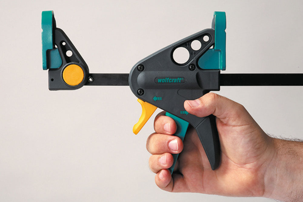 Wolfcraft EHZ "PRO" 65 One-Hand Clamp - 150mm clamping width