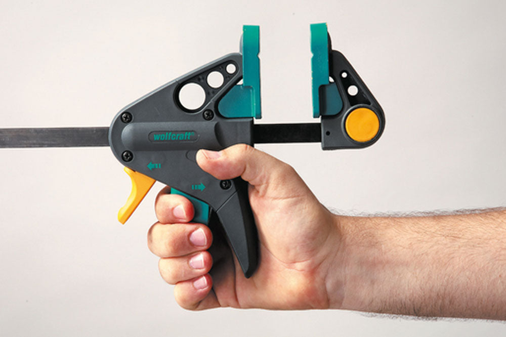 Wolfcraft EHZ "PRO" 65 One-Hand Clamp - 150mm clamping width