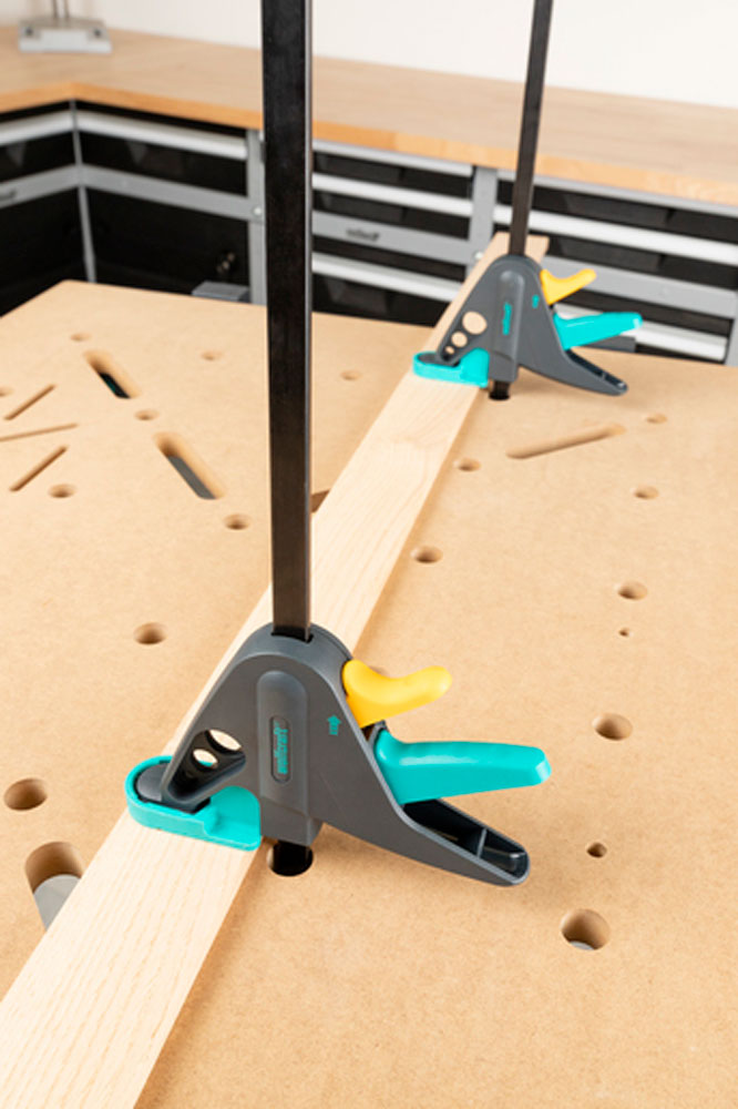 Wolfcraft EHZ "PRO" 65 One-Hand Clamp - 150mm clamping width