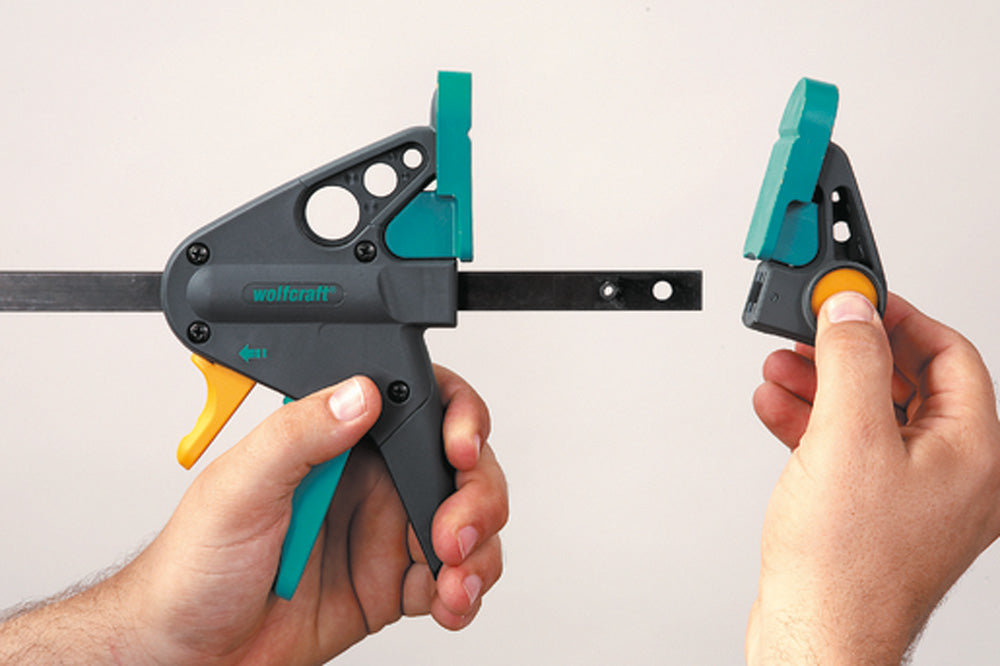 Wolfcraft EHZ "PRO" 65 One-Hand Clamp - 150mm clamping width