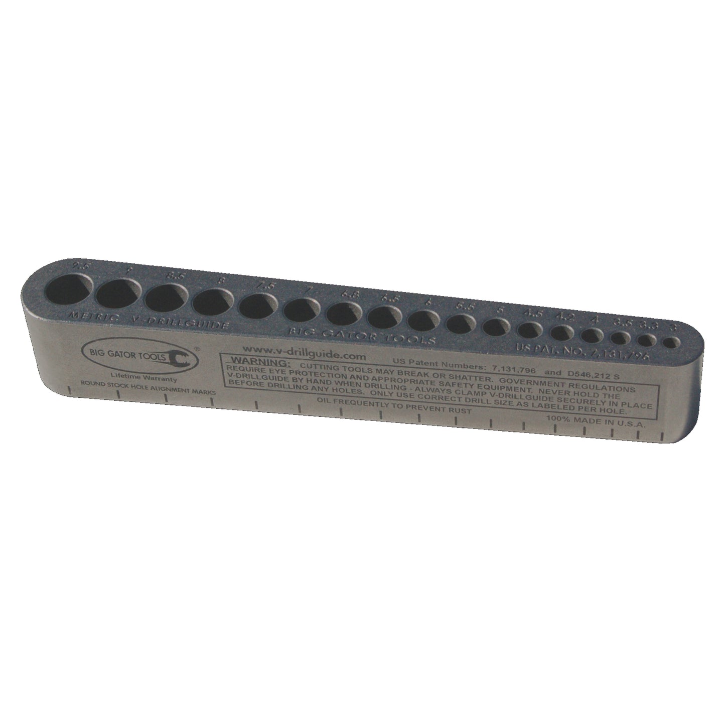 Big Gator V-Drill Guides - 3.0 - 9.5mm