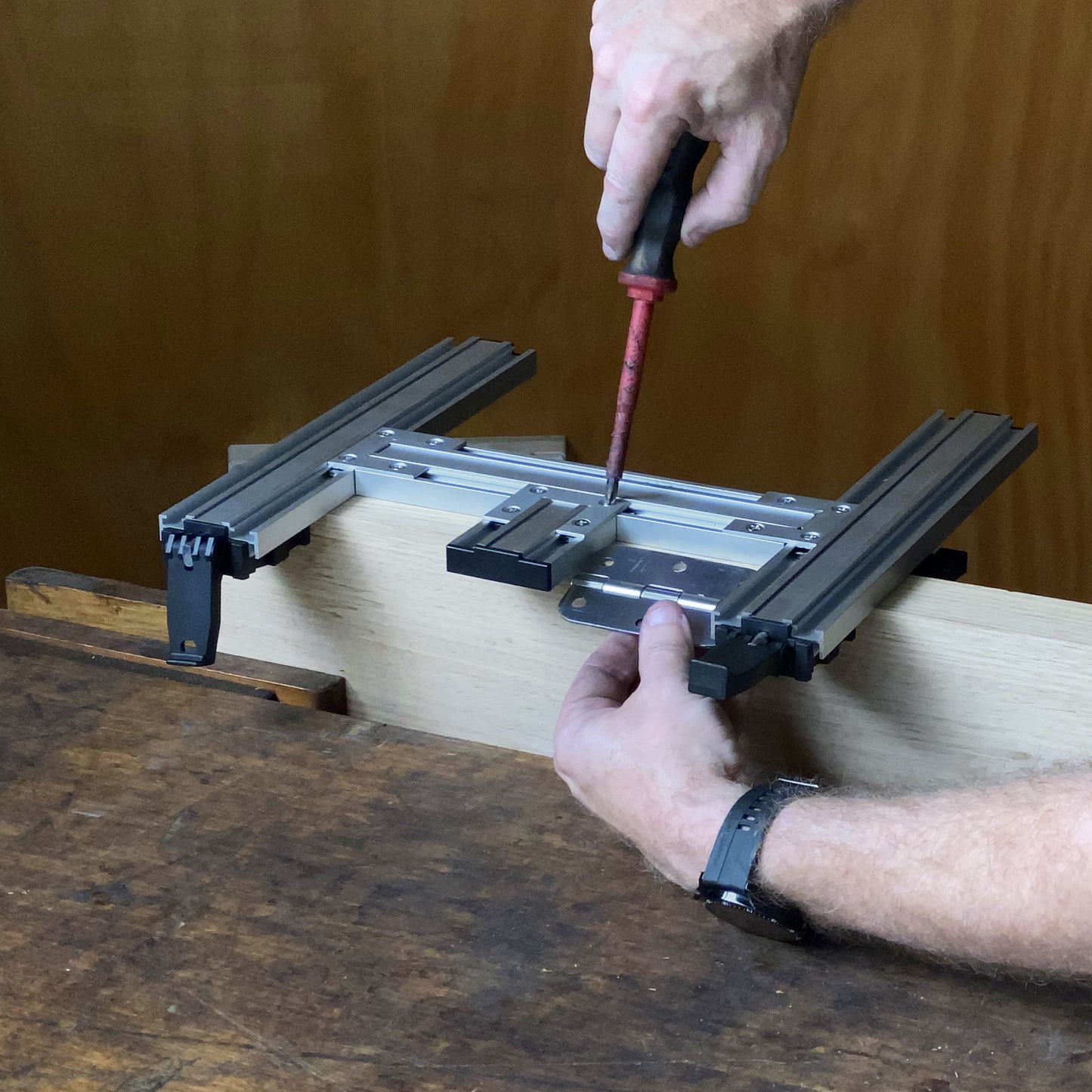Carbatec Hinge Mortising Jig with Bit