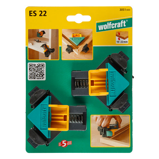 Wolfcraft ES 22 Corner Clamp (2 Pack)