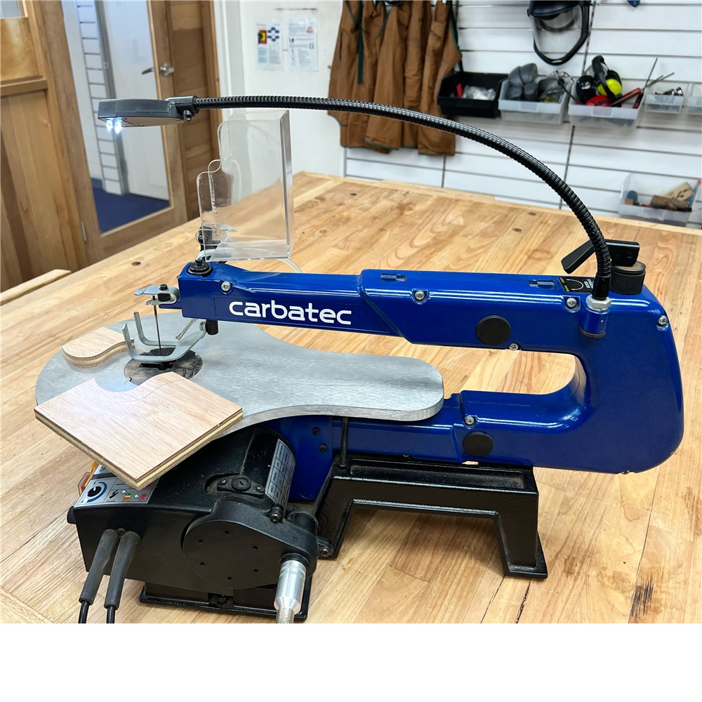 Carbatec 400mm Variable Speed Scroll Saw with Rotary Tool Carbatec