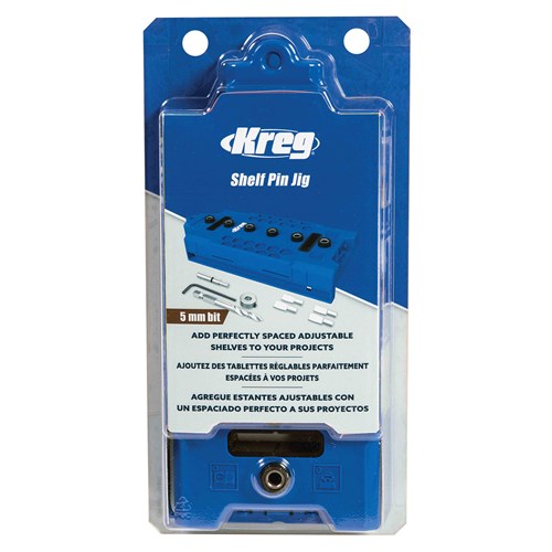 Kreg shelf deals pin hole jig