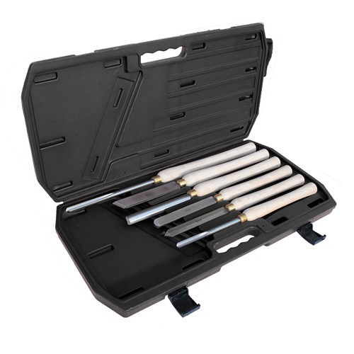 Carbatec 6PC HSS Woodturning Set | Carbatec