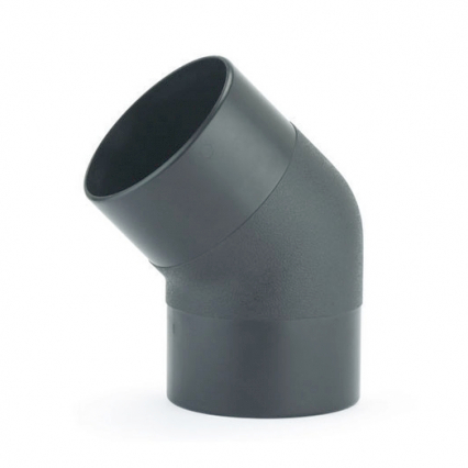 Carbatec 45 Degree Elbow 100mm (4 Inch) | Carbatec