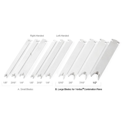 Veritas® Large Beading Blade for Combination Plane - 1/2"