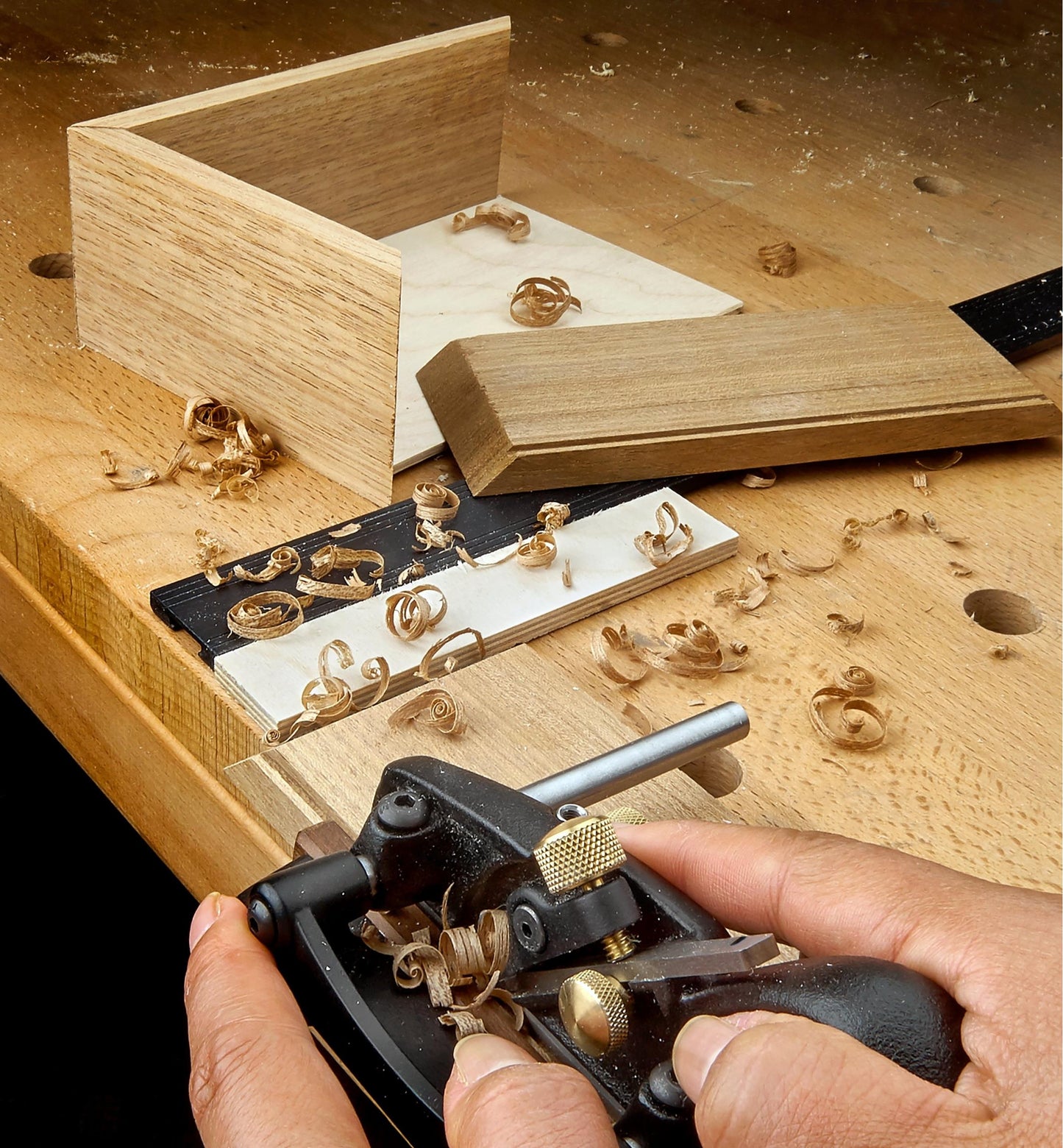 Veritas Box-Maker's Plow Plane - Right Hand