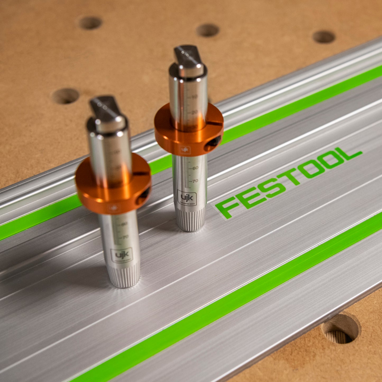 UJK Dogs with Guide Rail Attachment for Festool - Pack of 2