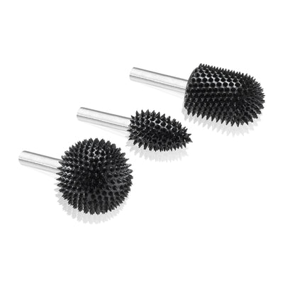 Kutzall Extreme Burr Kit for ¼” Grinders - 3 Piece Very Coarse Kit