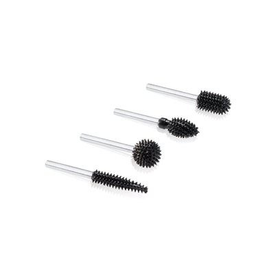 Kutzall Extreme Burr Kit for 1/8” Grinders - 4 Piece Very Coarse Kit